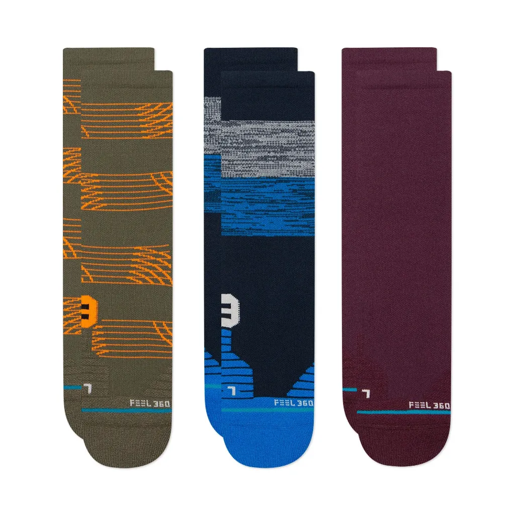 Unisex Infiknit Feel360 Training Medium Crew 3 Pack