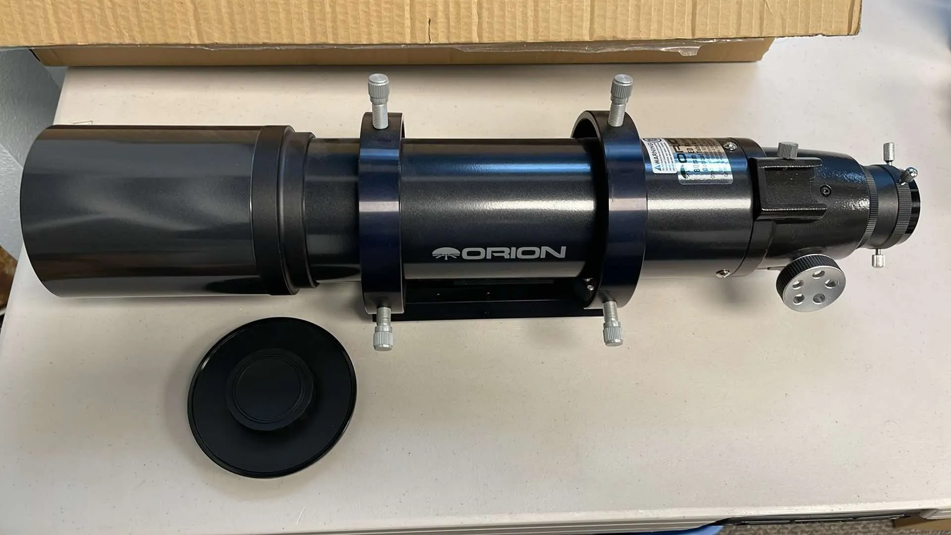Used Orion 80mm F/7.5 ED APO Refractor OTA   rings (Discontinued)