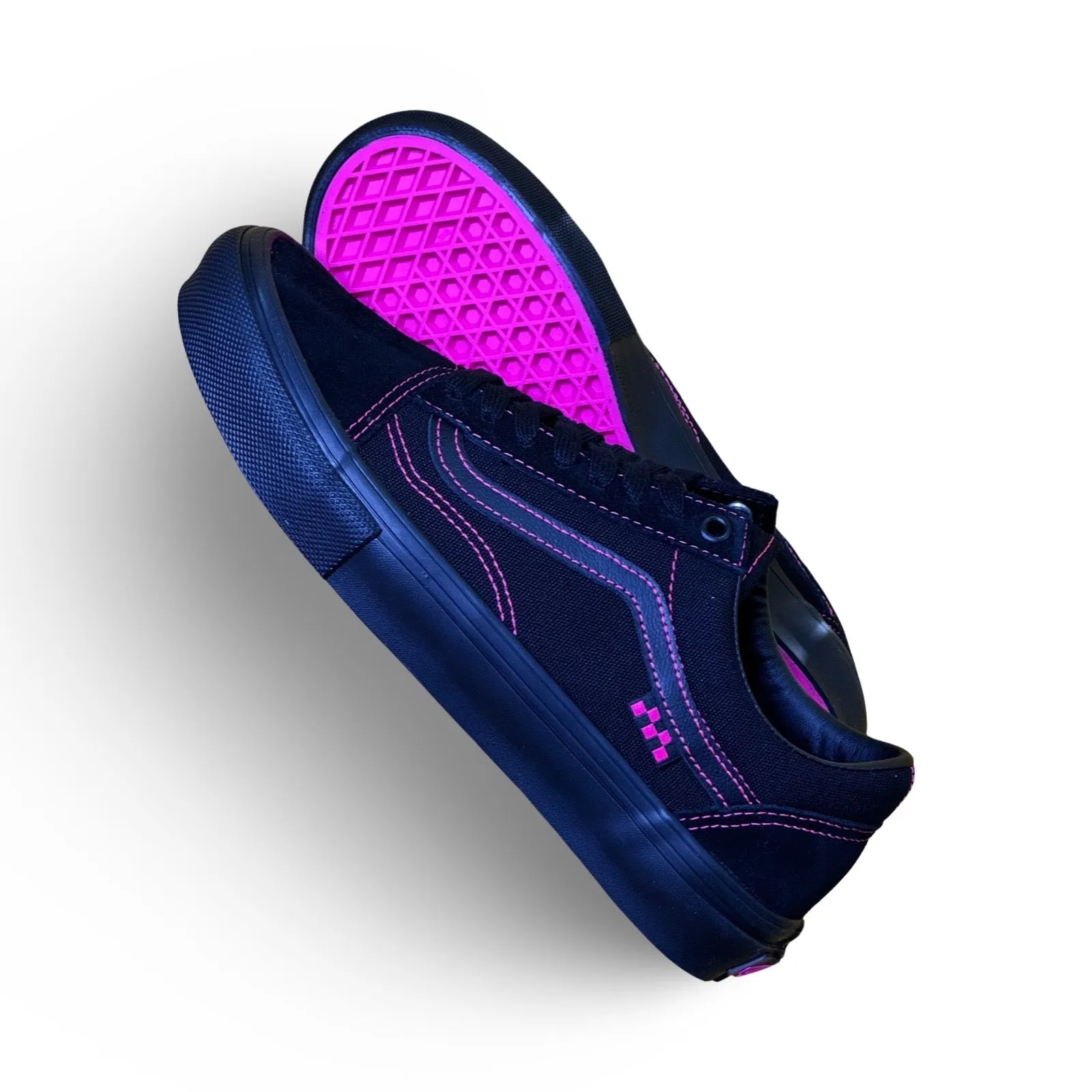 Vans Old Skool - Black Neon Pink