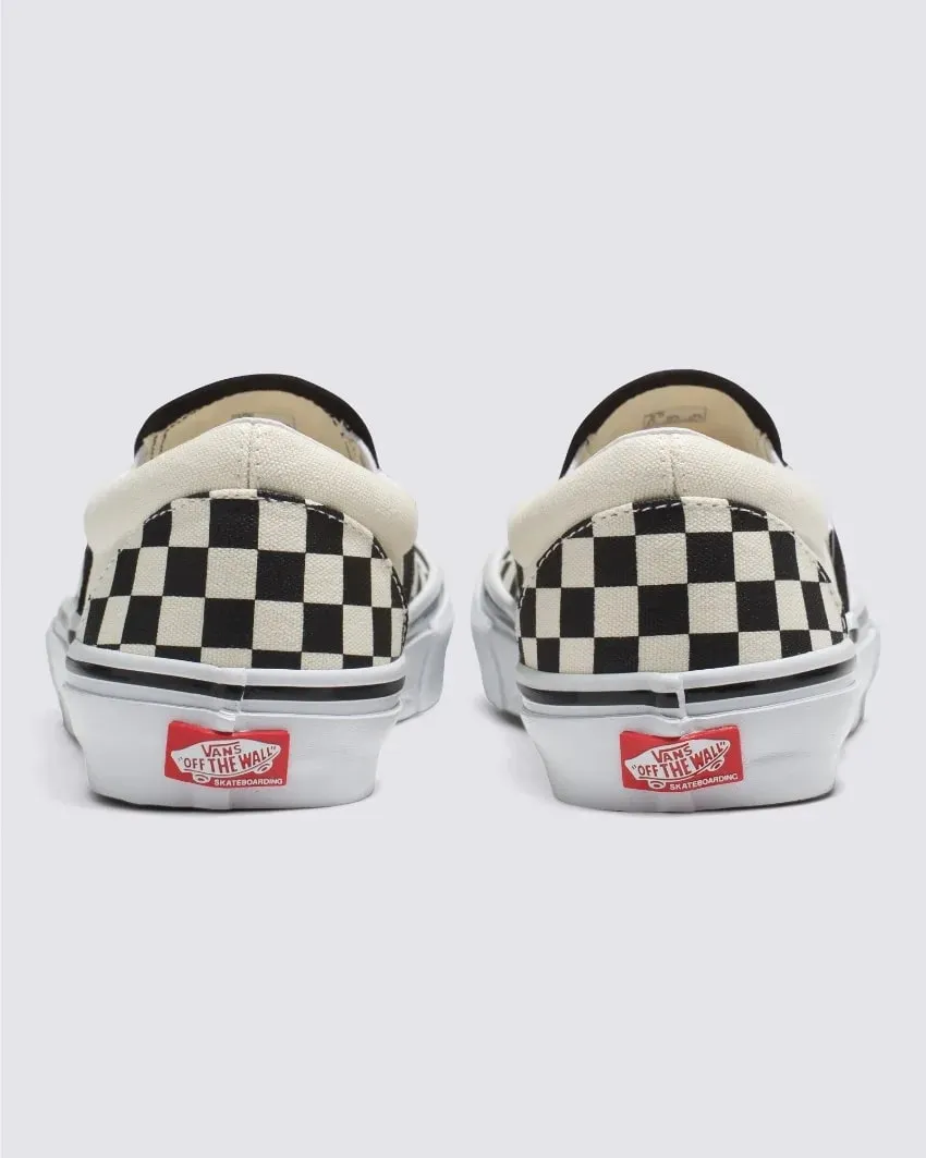 Vans Skate Slip On - Checkerboard / Black / Off White