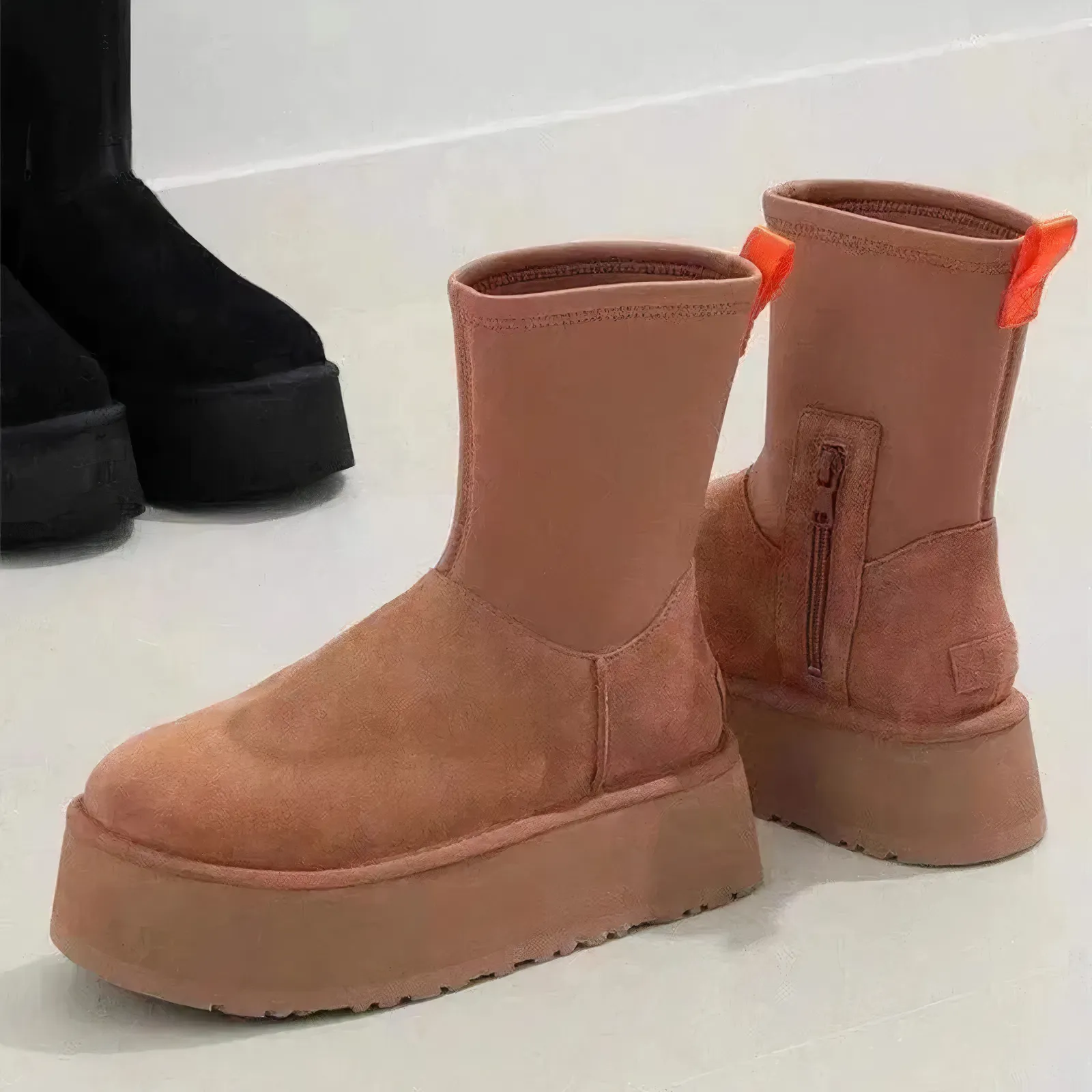 Women's Fur-Lined Snow Boots
