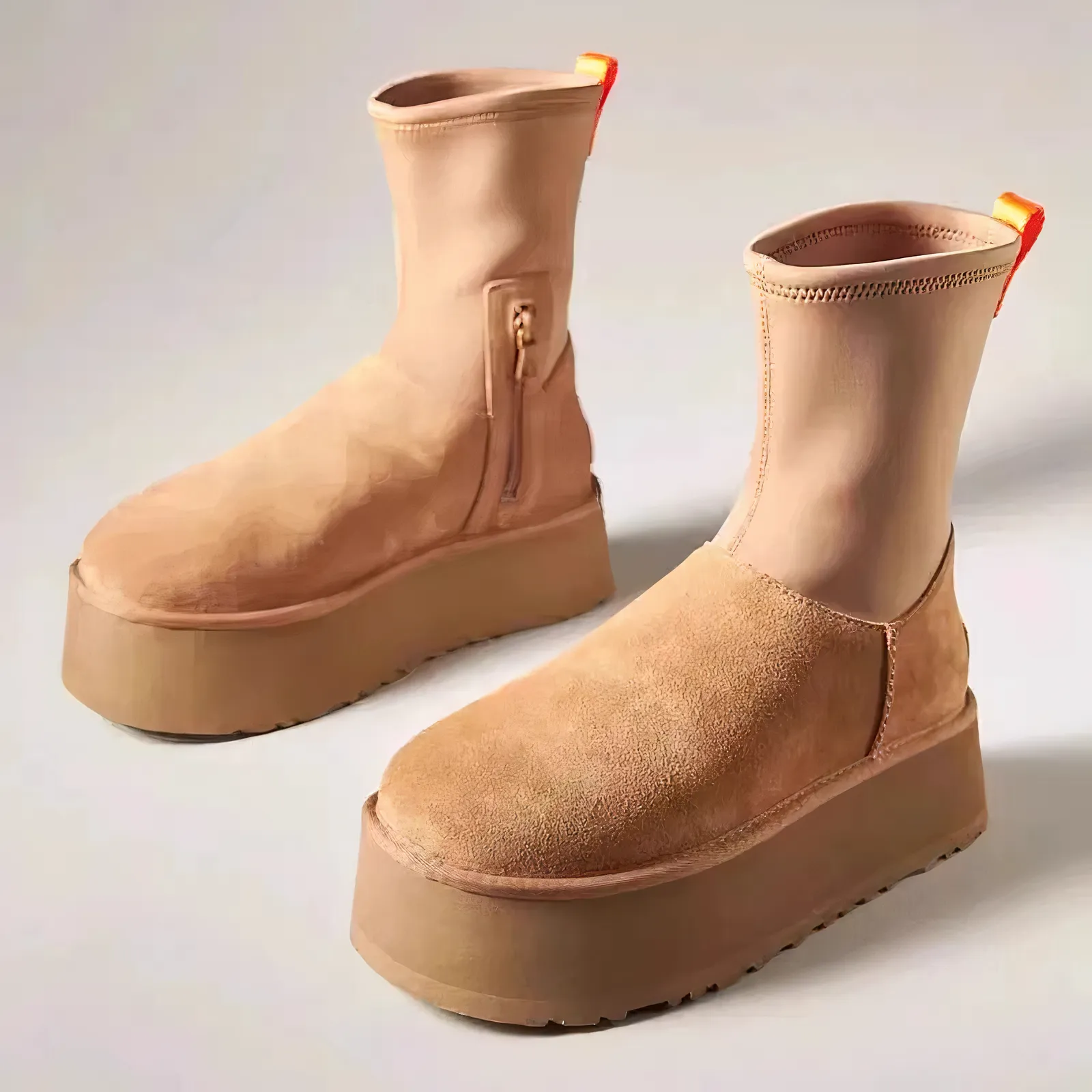 Women's Fur-Lined Snow Boots