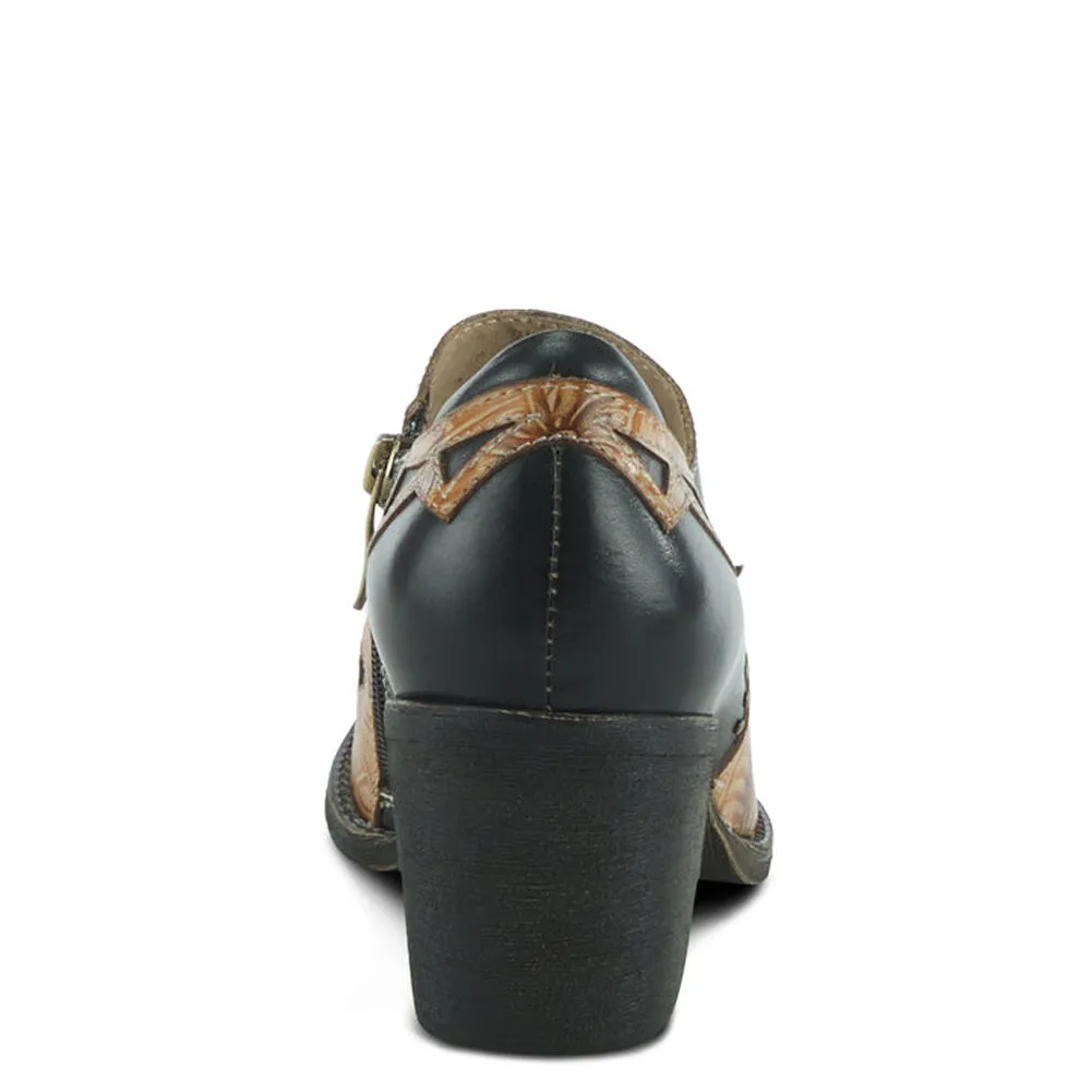 Zappa in Black Multi Leather by L'Artiste